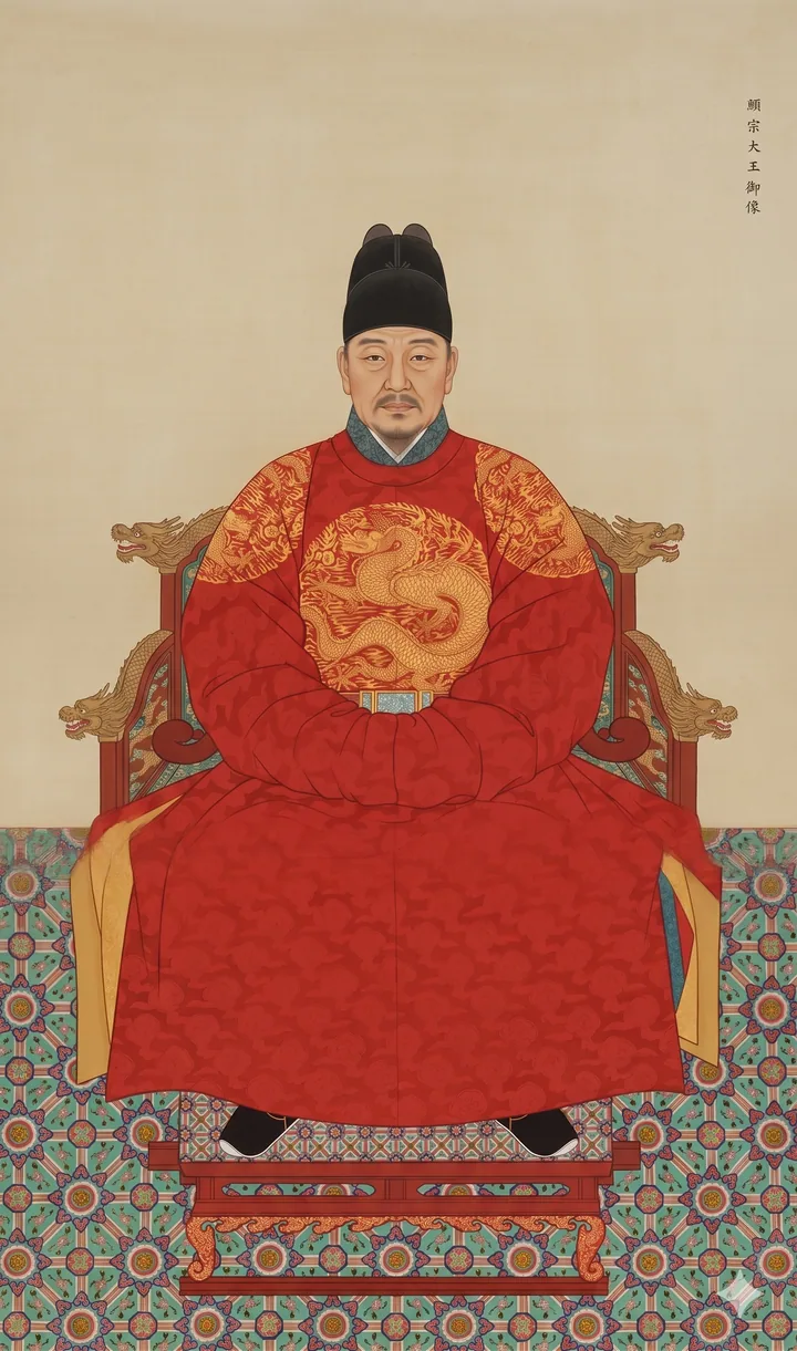 King Hyeonjong 어진